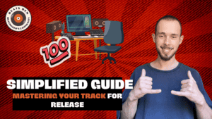 thumbnail saying "simplified guide mastering your track for release"